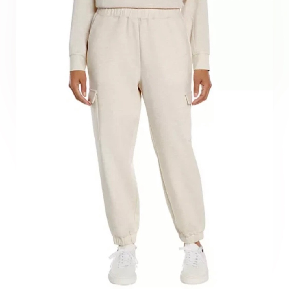 NWT EXPRESS Cargo Joggers Cream Size Medium
